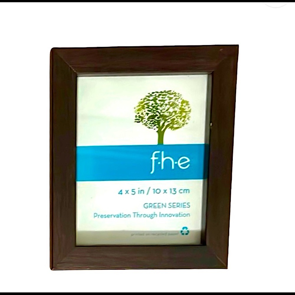 Faux Wood Photo Frame